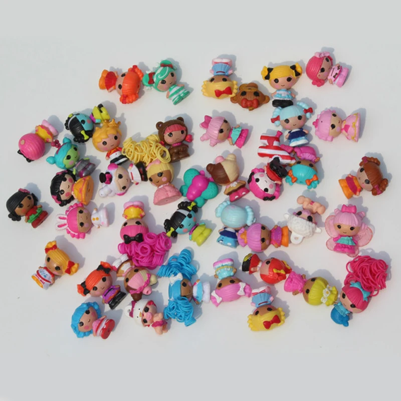 10pcs/daudz Mini Lalaloopsy baby Lelle Taras Pogu Acis Rīcības Attēls Bērnu Rotaļu Juguetes Brinquedos Rotaļlietas Meitenēm mini lelle, rotaļlietas