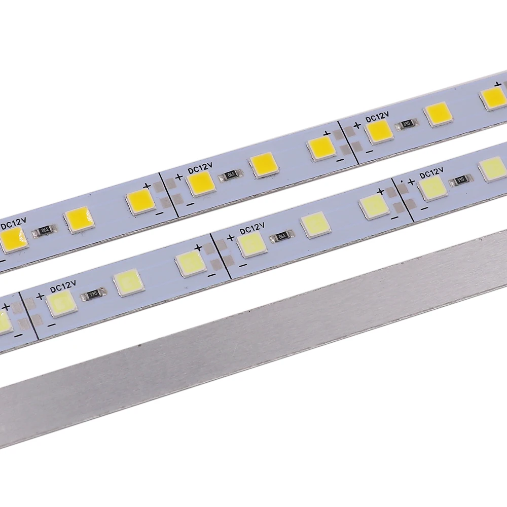 10pcs DC 12V LED Bar Light LED Strip Gaismas SMD5054 18/36/72Leds LED Neelastīgas Lentes Enerģijas Taupīšanas LED Dienasgaismas Lampas 25/36/72cm