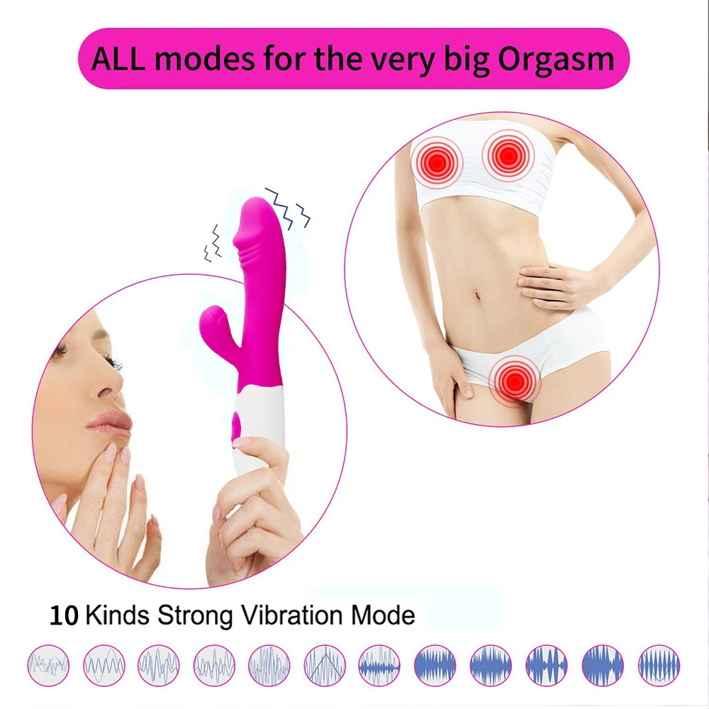 10Speed G Spot Vibrators Sieviešu Masturbator Seksa Rotaļlietas Stimulēšanas Maksts Klitora Massager Pāri Flirting Orgasma Instrumenti, Veikals