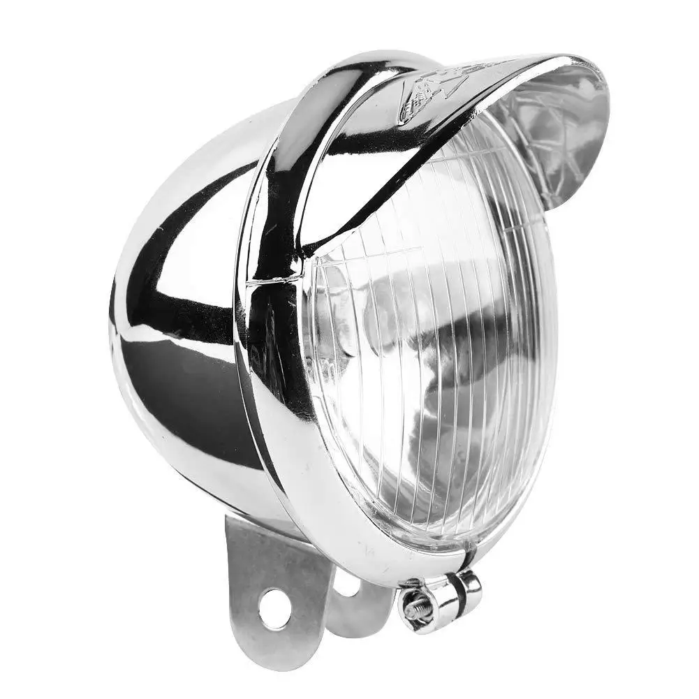 12V Universālā Chrome Krāsu ABS Motociklu Miglas Lukturi Lukturu Lampas