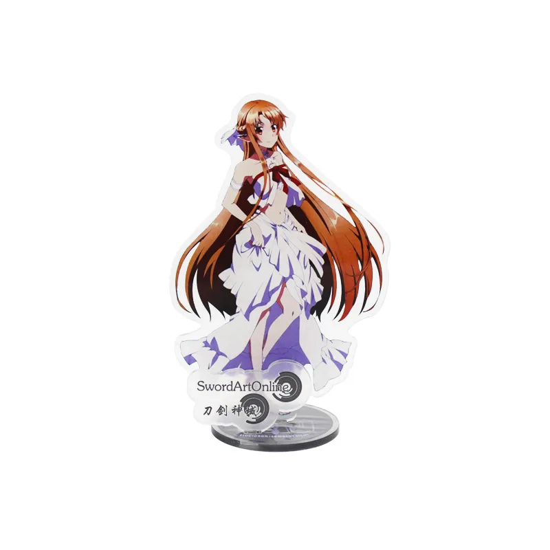 15cm Anime Zobens Mākslas Online Akrila Statīva Modeli, Rotaļlietas SAO Rīcības Attēls Kulons rotaļlietas double-side dāvanu Apdare rotājumu īpašnieks