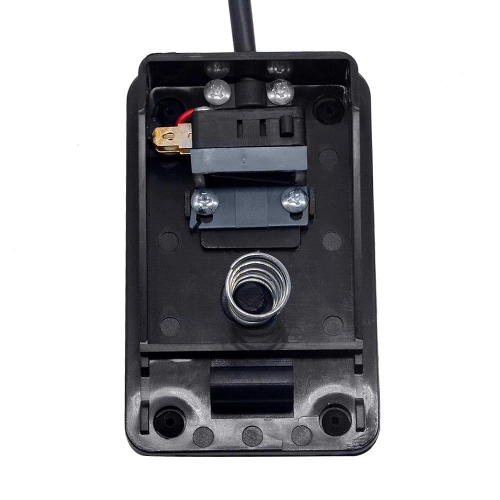 1gb Foot switch kontrolieris TFS-1 kāju slēdzis ieslēgšanas / izslēgšanas slēdzis pedālis slēdzi automātiskā atjaunošana ar kabeli, piemēram, 10A 250V/AC ar 20cm vadu