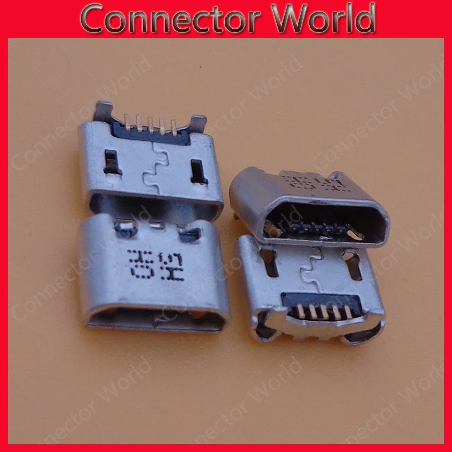 20-500pcs/daudz Micro USB ligzda savienotājs OPPO A33 A33t A51 A53 A53m USB uzlādes ligzda ostas plug doks nomaiņa, remonts