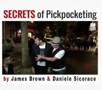 2016 Noslēpumus Pickpocketing James Brown magic