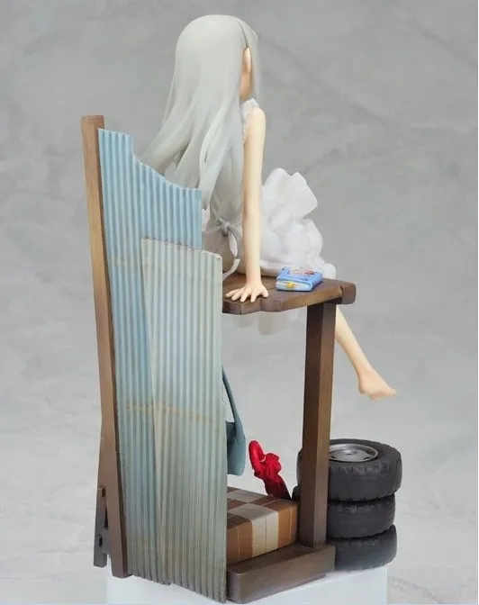 21cm Anohana Honma Meiko Menma Krēslu Rīcības Attēlu Kolekcija rotaļlietas ziemassvētku dāvanu-Bezmaksas piegāde