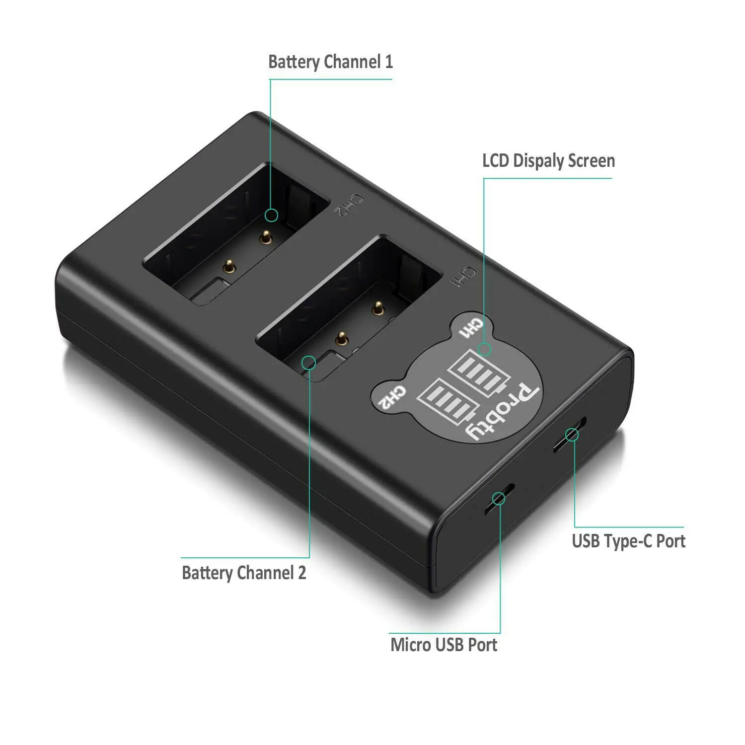 2200mAh par Olympus BLN-1 BLN1 baterijas + Dual LED USB lādētāju OM-D E-M1 E-M5 Mark II PEN-F E-P5 EM1 EM5 PENF EP5