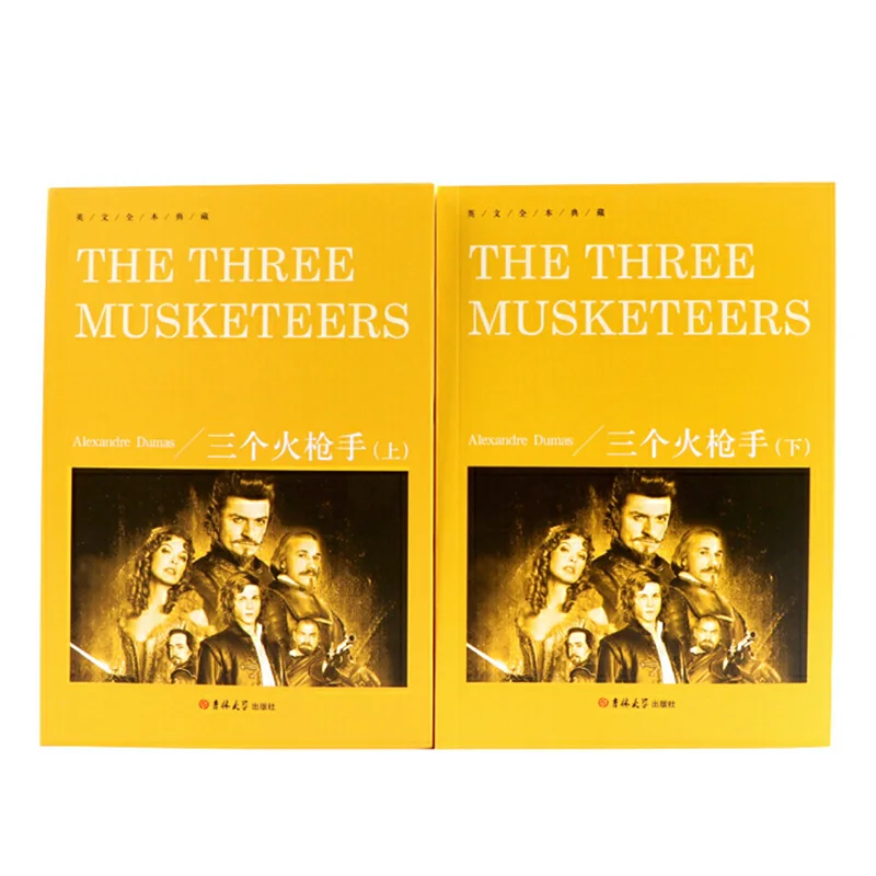2gab/set Trīs Musketieri Alexandre Dumas Oriģināls angļu Izdevums Pilnu Kolekciju angļu valodā Sērijas lasīt vairāk