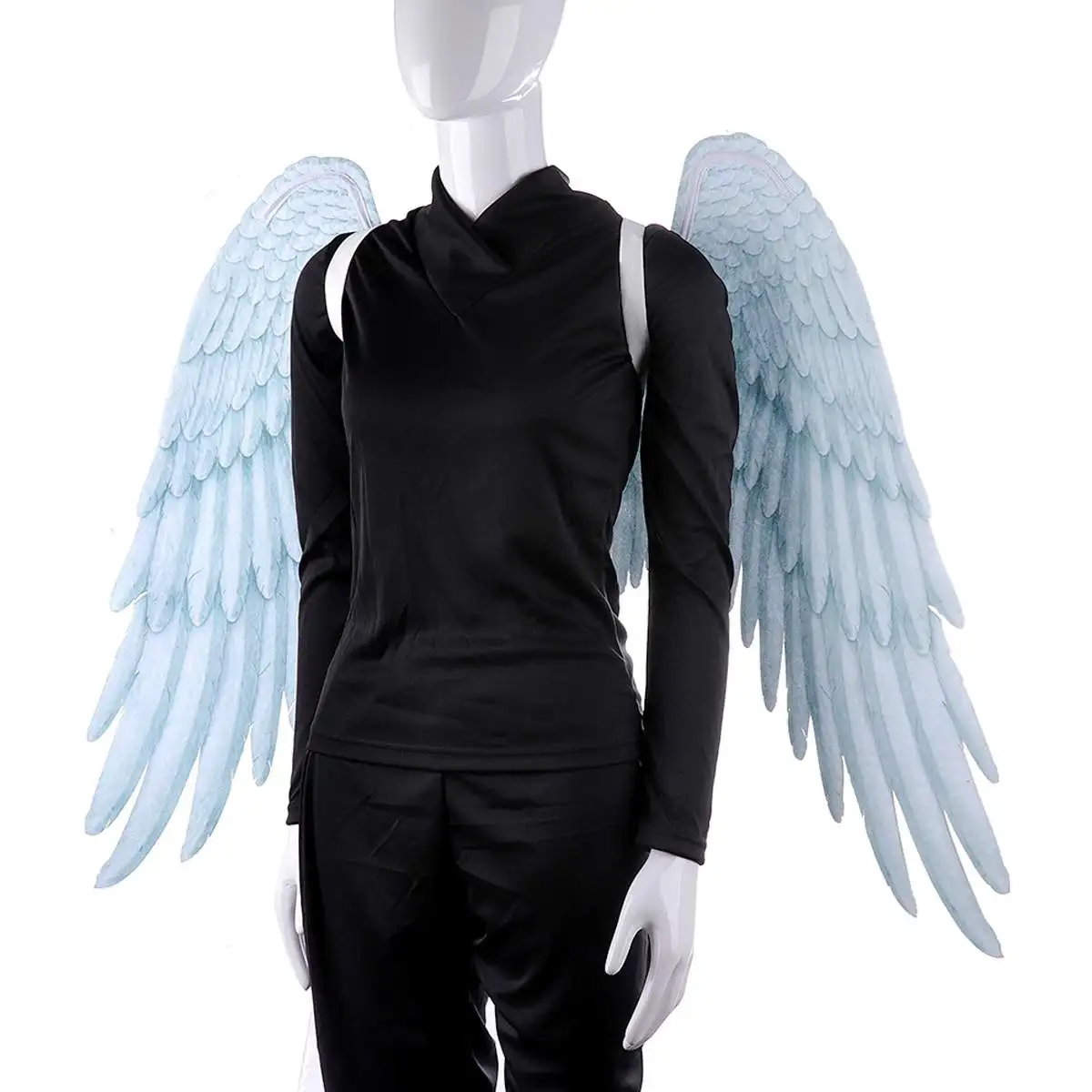 3D Eņģeļa Spārnus Dēmons Spārniem Pieaugušo/Bērnu Cosplay Aksesuārus Liela Black Wings Halloween Mardi Gras Tēmu Puse, Kostīmu Piederumu