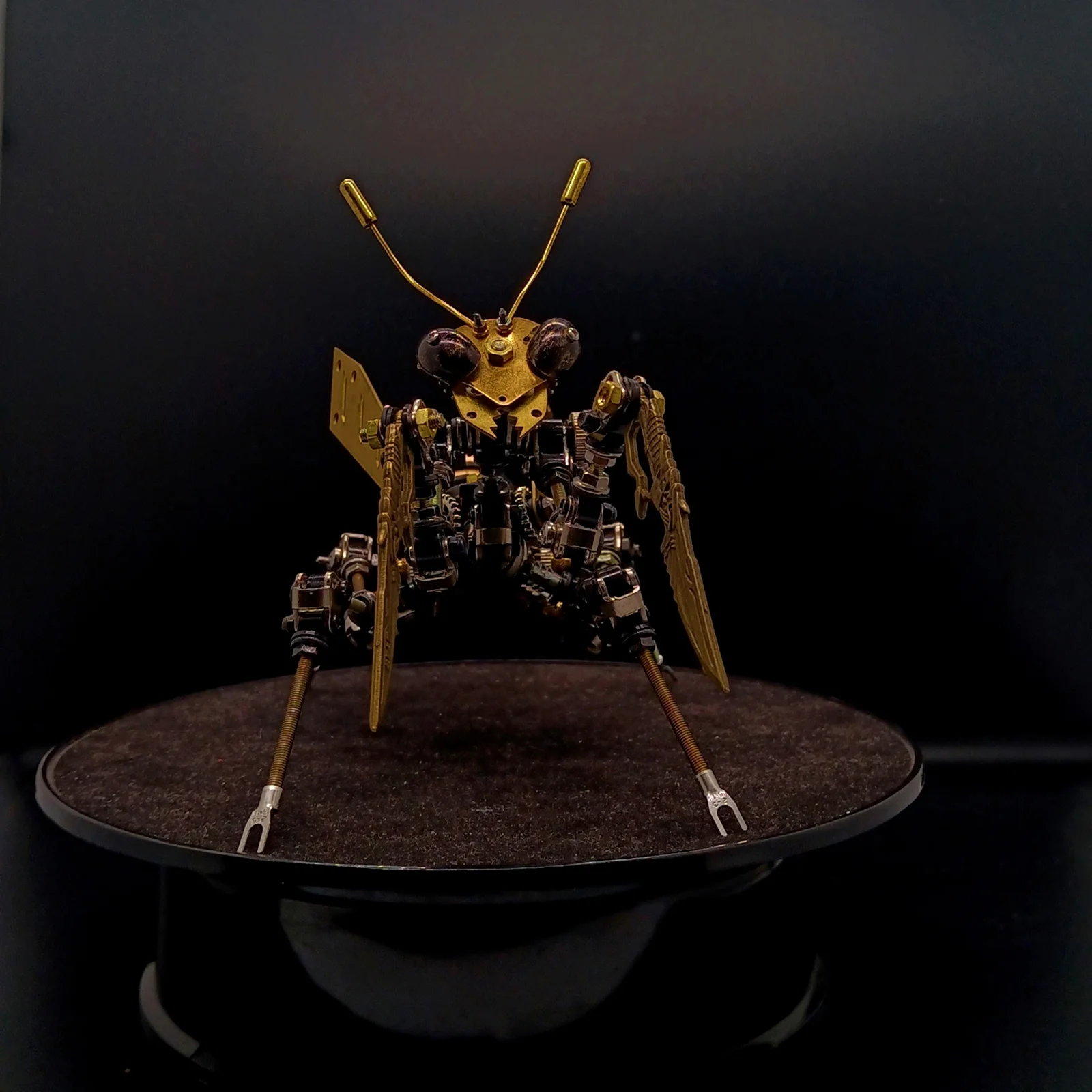 3D Metāla Kukaiņu Puzzle Modelis DIY Mehāniskās Humoru Montāžas Komplekts