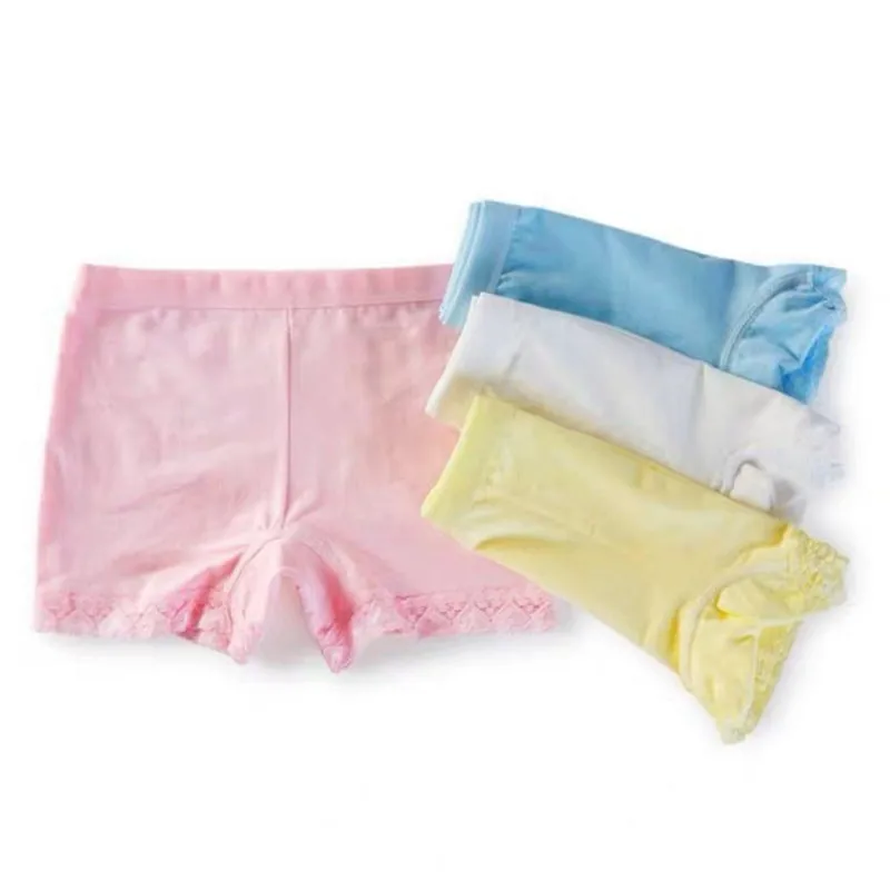 6Pcs / Daudz Meiteņu Kokvilnas Underwears Bērnu Drošības Apakšbikses Bokseris Biksītes Bērniem Cute Biksītes 2-10 Y