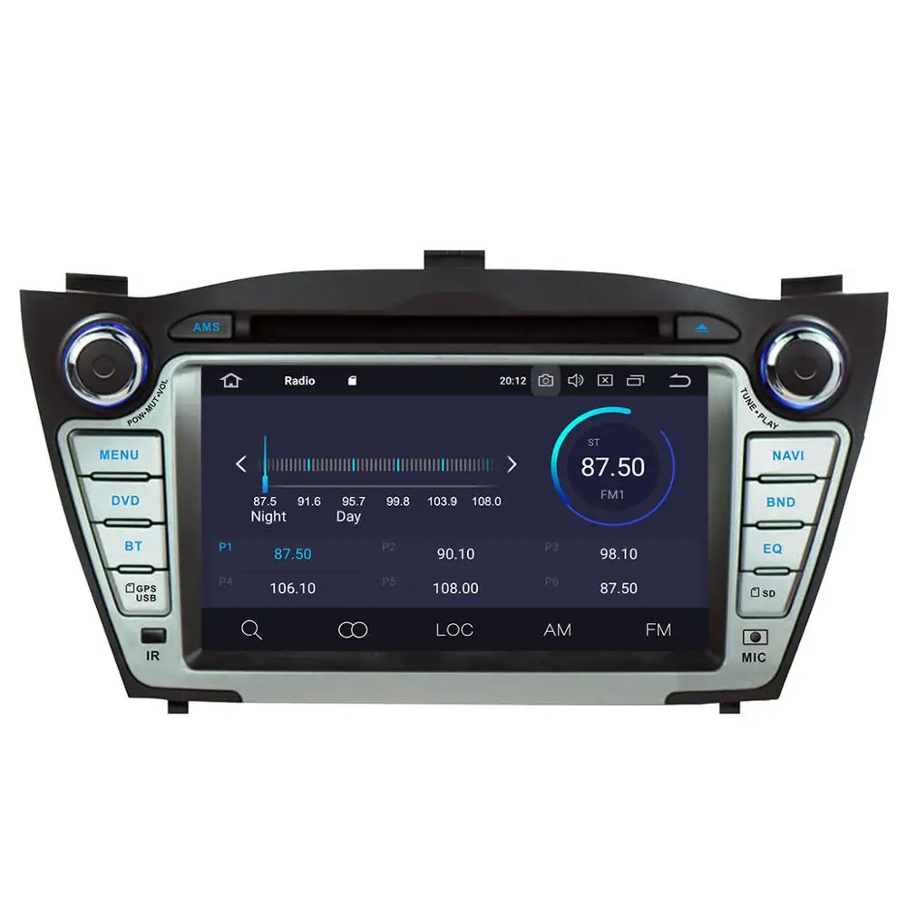 Android 10.0 Auto Multimediju Atskaņotājs, GPS 2Din Par Hyundai/IX35/TUCSON 2009-Canbus Auto Radio stereo Atskaņotājs, galvu vienība bez maksas kartē