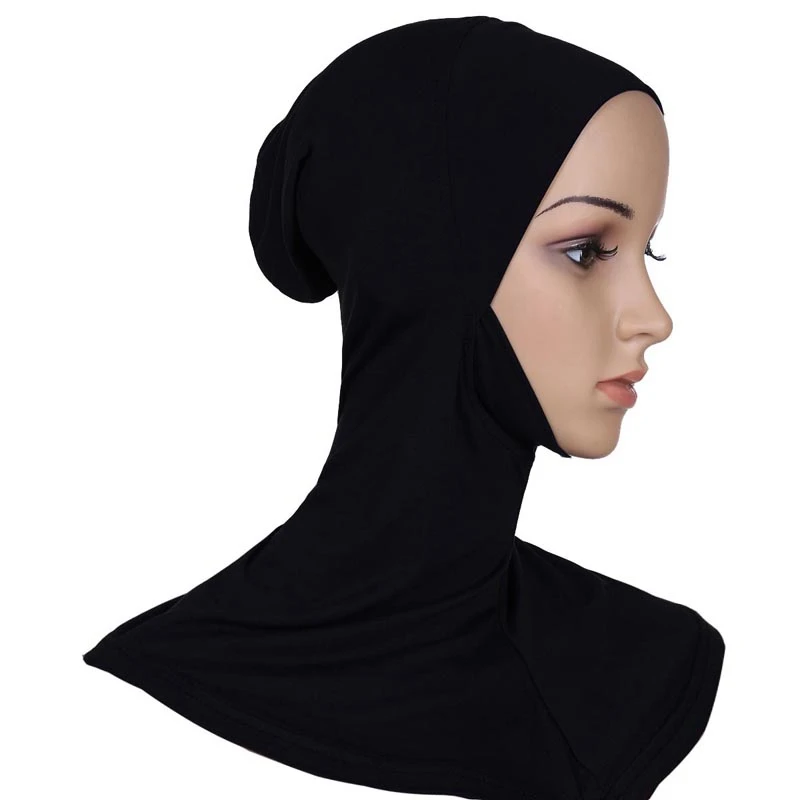 Arābu sieviešu cepures Cepures Kravu Kokvilnas Islāma Pilnībā Segtu sieviešu turban cepuri musulmaņu underscarf Plīvurs hijab YN2