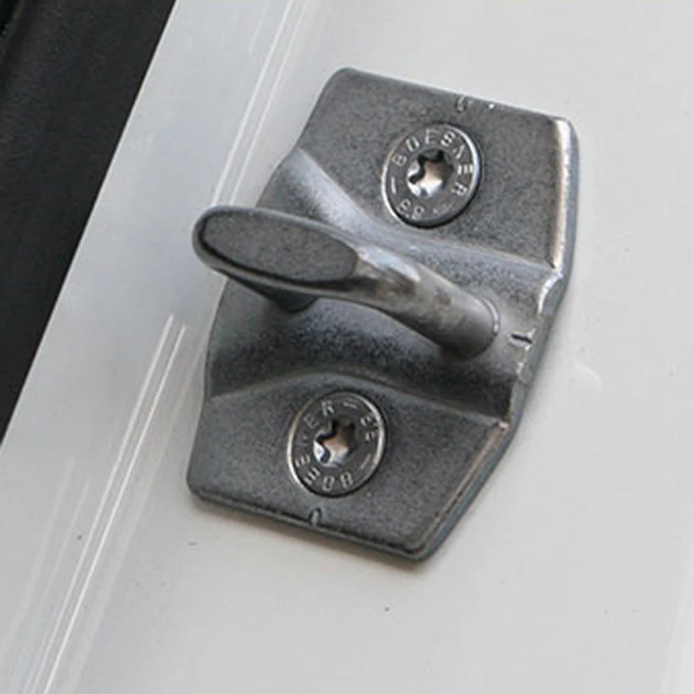 Automašīnu durvju slēdzenes sprādzes aizsargs vāka apdare uzlīme BMW M X5 X6 F15 E70, E71, E91 E92 E93 F20 F15 F13 M3 E34 X5 auto piederumi