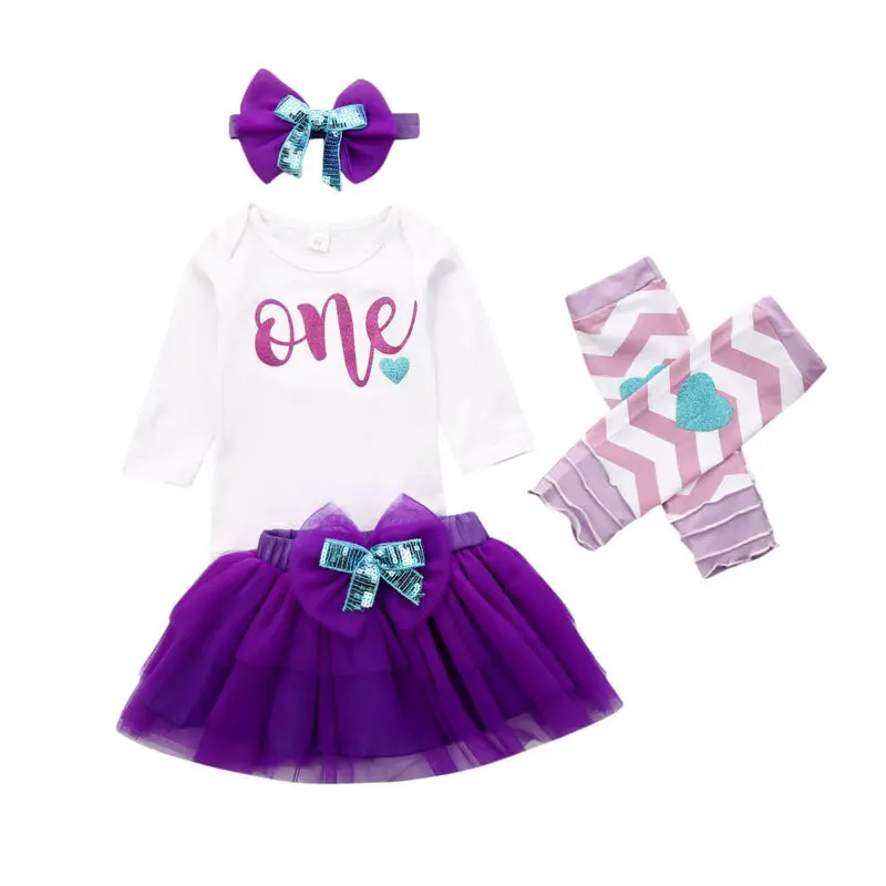 Boutique Meitene Drēbes 2019 Meitene Mazuļa Pirmās Dzimšanas dienas svinības Apģērbs Sirēna Bodysuit Tutu Svārki, Galvas 3pcs Drēbes