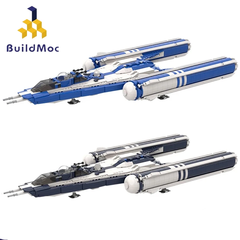 Buildmoc Kosmosa Karu Ierocis Kosmosa Filmas Clone Wars 7 BTL-B Y Ārējie Starfighters Celtniecības Bloki, Rotaļlietas, Bērnu Dāvanas
