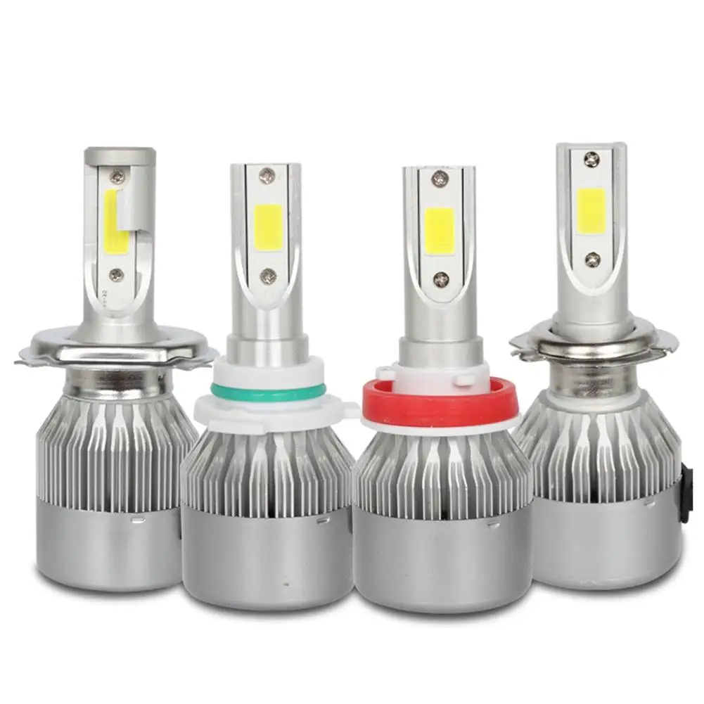 C6 Automašīnu LED Lukturu Spuldzes H1H7H4H11 9005 Super Spilgti Auto Lukturi Miglas lukturis Viena Lampa Dual-lampas Modelis 2019 Augstas Kvalitātes