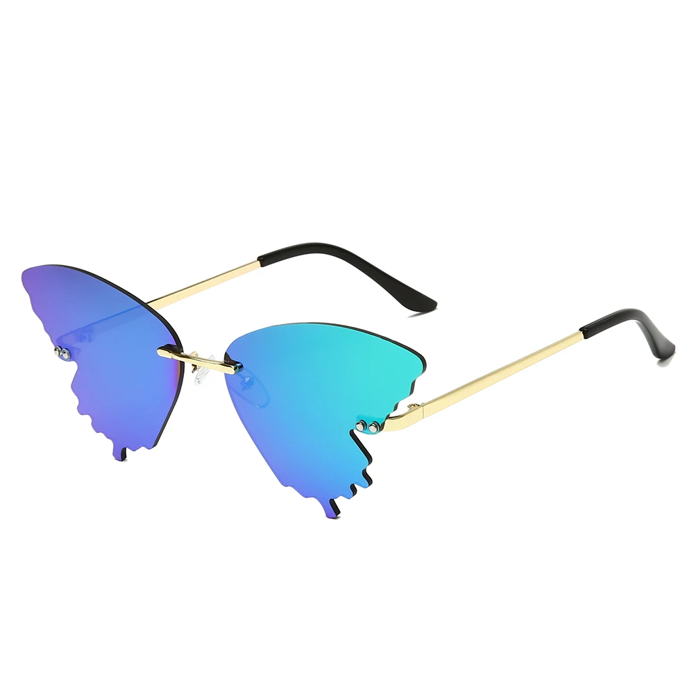 Cat Eye Jaunu Modes Sieviešu Saulesbrilles Zīmolu Dizains, Metāla, bez apmales, Saules Brilles UV400 Dāma Luksusa Sunglass Toņos Oculos de sol