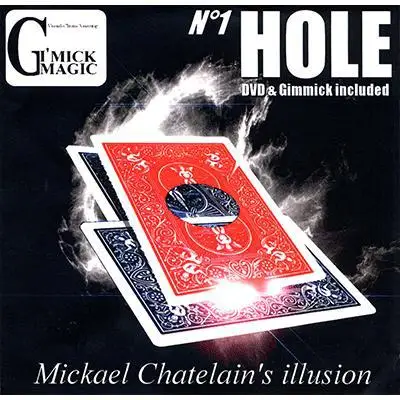 Caurums (ar veidojums) Mickael Chatelain close-up karti burvju triks