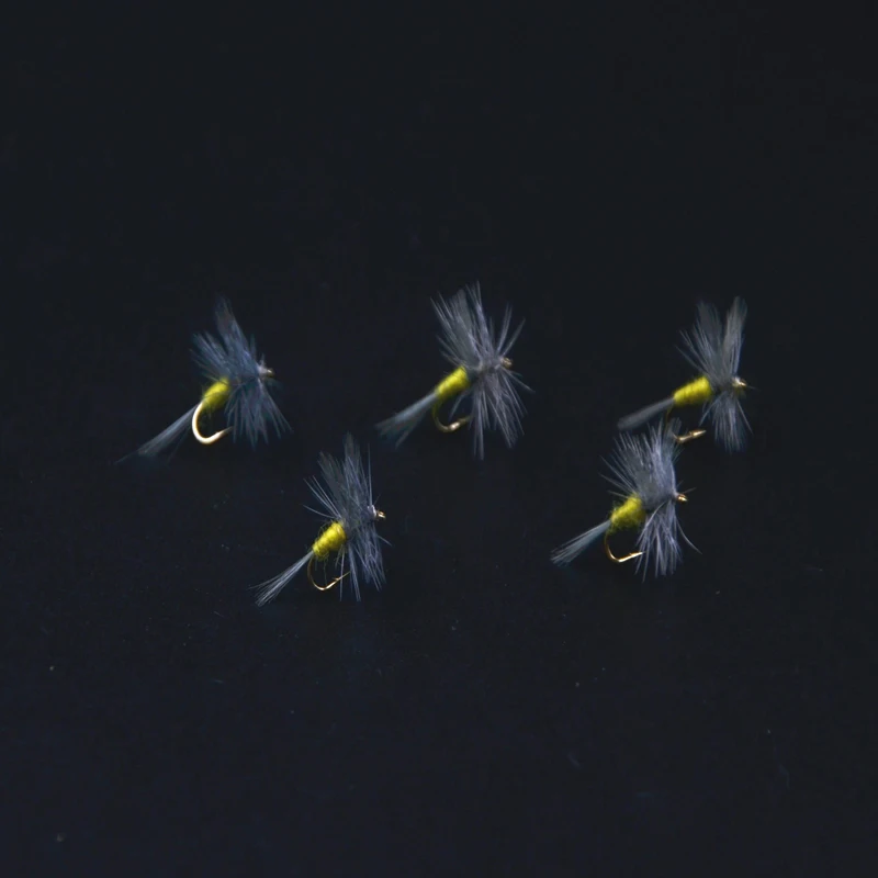 CONTEMPLATOR 16# 5gab ZILĀ SPĀRNOTAIS OLĪVU imitējot inkubējamās ģints baetis nimfu mayflies, lidot zvejas foreļu kopējo izmanto sausās mušas