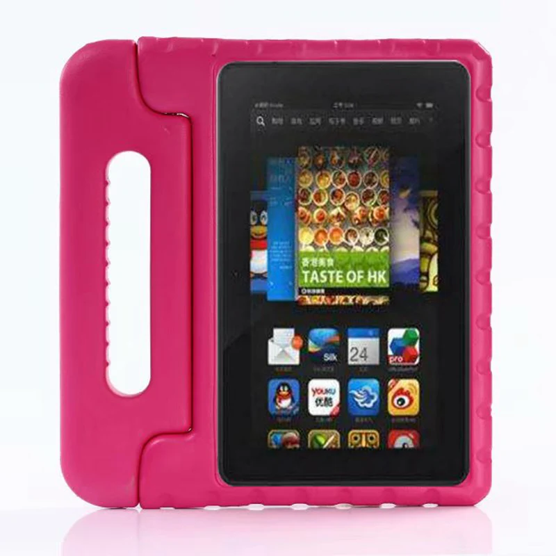 EVA Bērniem Vāks Amazon Kindle Fire HD8 HD 8 collu 2016 2017 Tablete Gadījumā Fundas Atpakaļ Gadījumos Capa