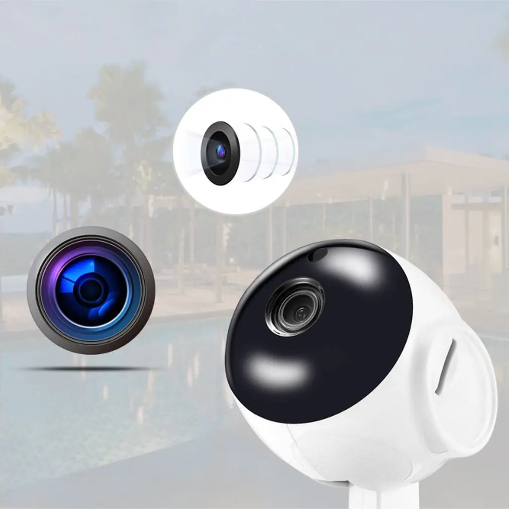 HD 720P Home Security, IP Kameras Bezvadu Smart WiFi Kameru, WI-FI Audio Ieraksts Uzraudzības Baby Monitors HD Mini CCTV Kameras V380