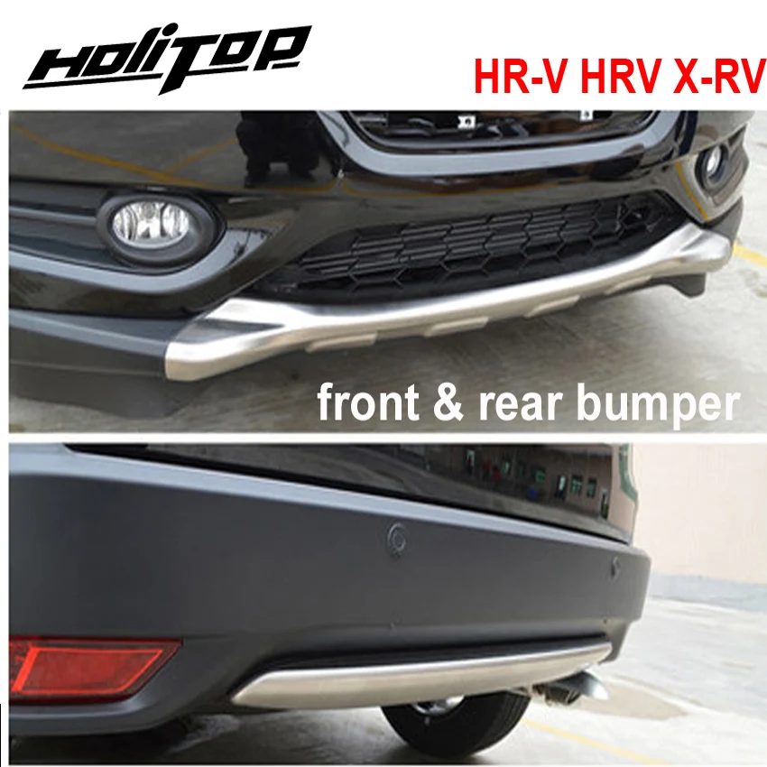 Honda HR-V HRV X-RV priekšējais un aizmugurējais bamperis skid plate,2gab/komplekts,labākā nerūsējošā tērauda, ISO9001 kvalitātes piegādātājs,reklāmas cenas