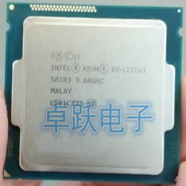 Intel Sākotnējā E3-1271V3 E3-1271 V3 E3 1271 V3 CPU Procesors 3.6 G 1150pin 80W 22nm Četrkodolu scrattered gabali bezmaksas piegāde