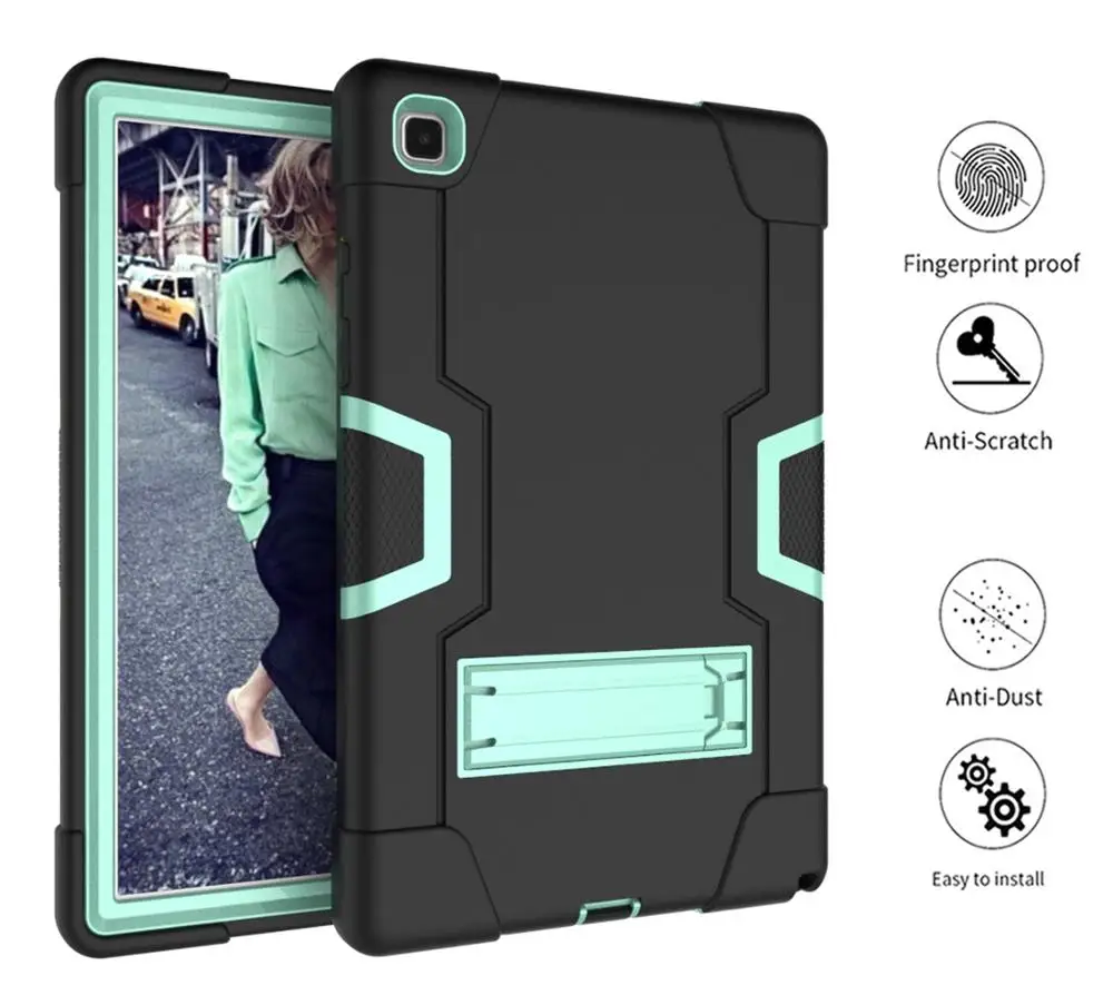 Jaunas Bruņas Silikona Tablet Case For Samsung Galaxy Tab A7 10.4 