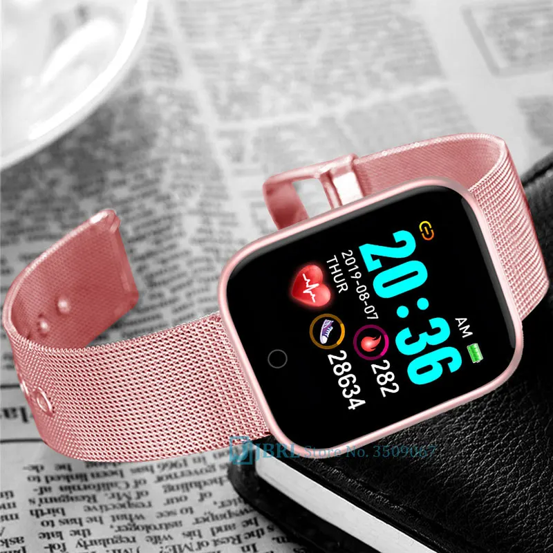 Jaunu Laukumā Smart Watch Sievietes Vīrieši Smartwatch Android, IOS Elektronika Smart Pulkstenis Fitnesa Tracker Sporta Bluetooth Smart-skatīties