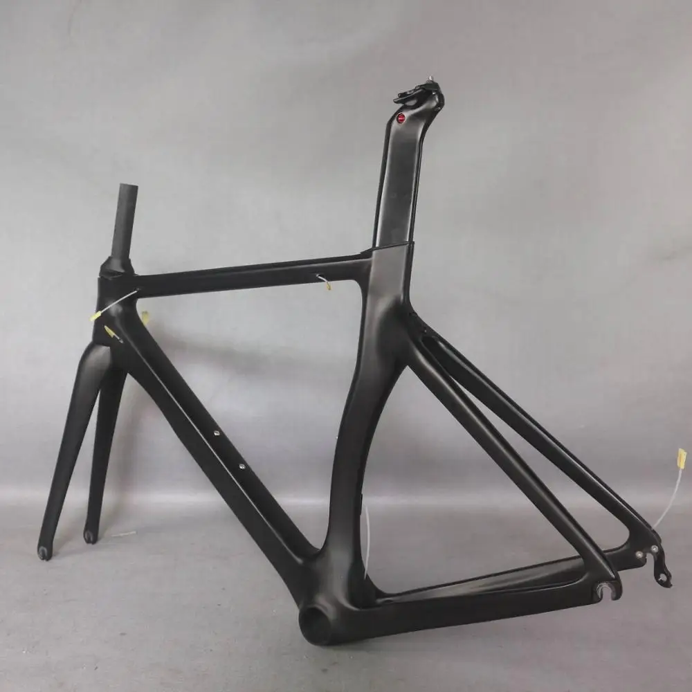 Jaunu produktu nulles peļņas Aero dizaina Ultravieglajiem UD oglekļa ceļu velosipēds rāmis, oglekļa šķiedras sacīkšu velosipēdu frame700c pieņemt krāsošana