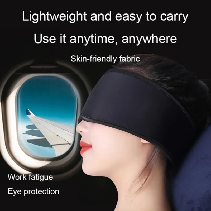 Karstā Bezvadu Miega Acu Maska Bluetooth 5.0 3D Stereo Guļ Acīm Segtu Toņos Atbalsta Brīvroku Zvanu Mūzikas Blackout Aizsargbrilles
