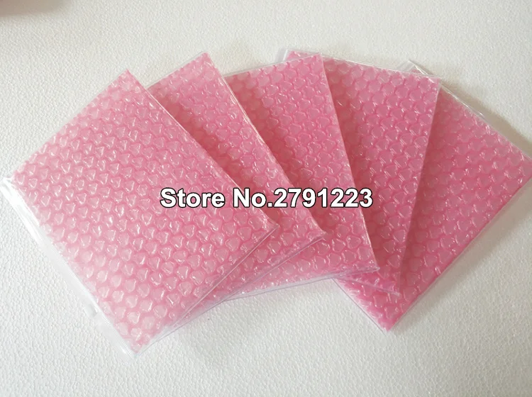 Karstā Pārdošanas 10PCS 16*21cm Rozā krāsu Rāvējslēdzēju Burbulis, Iepakojuma Maisiņi Plastmasas Wrap Aploksnē Pārredzamu Triecienizturīgs Soma