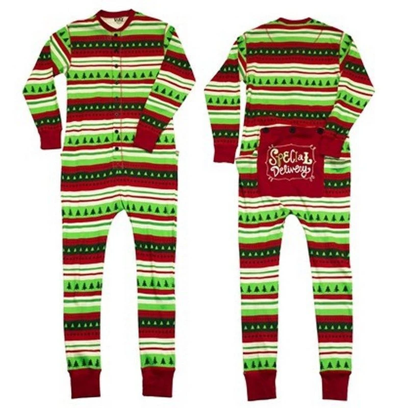 Kokvilnas Ģimenes Atbilstošas Drēbes Ziemassvētku Pidžamu Komplekts Ģimenes Izskatās Lielie Bērni Jumpsuit Sleepwear Baby Romper Ziemassvētki Sleepwear