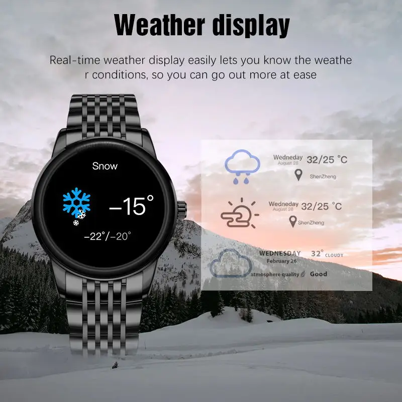 LIGE Jaunu Smart Skatīties Vīrieši smartwatch Sporta Fitnesa Tracker Full Circle Touch Screen Reloj Inteligente Android, IOS