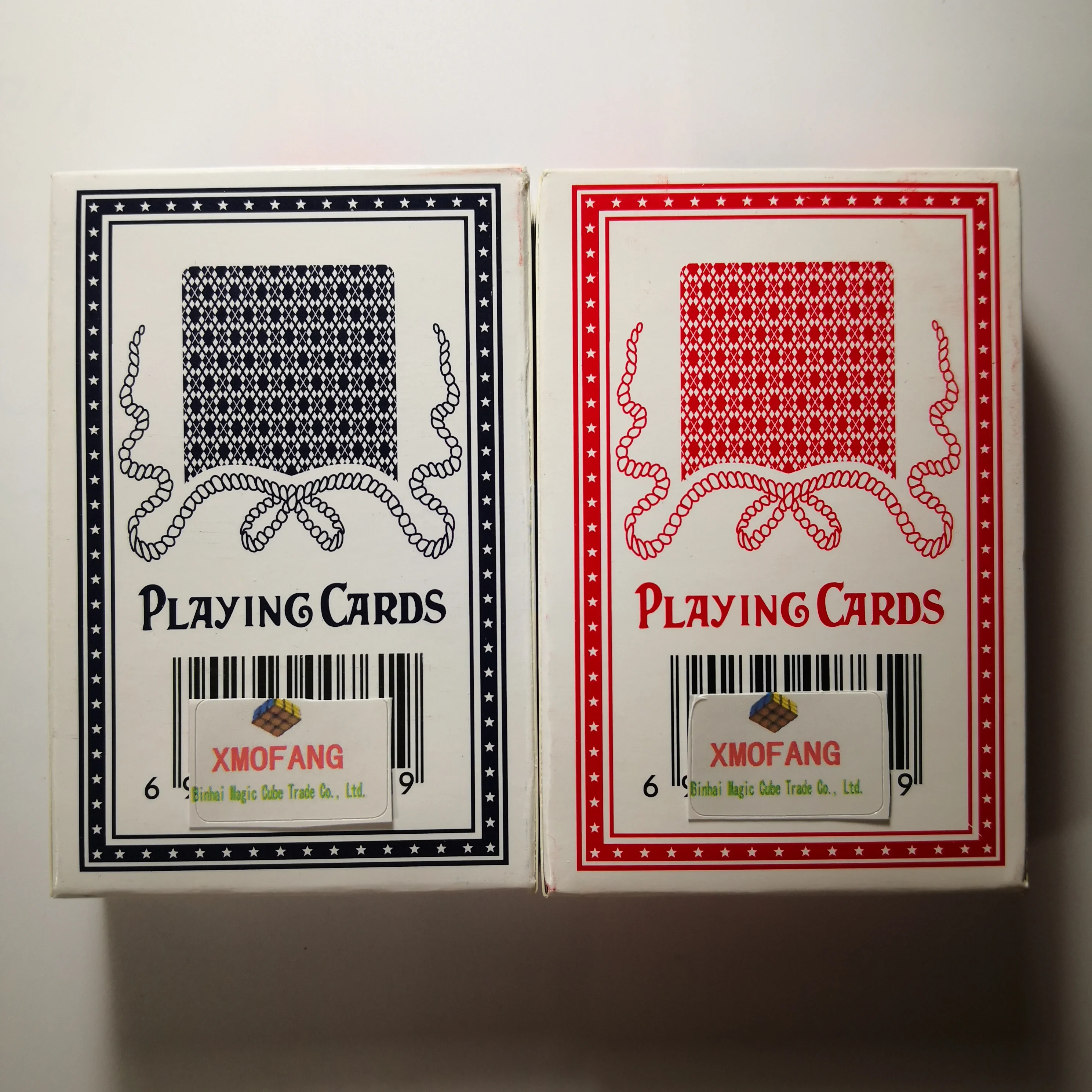 Magic pokera mājas-XMOFANG 9912 (sarkans/zils) atzīmētos kartes poker Apkrāptu marķētas ar Neredzamu tinti kontaktlēcu poker, Burvju atzīmēts