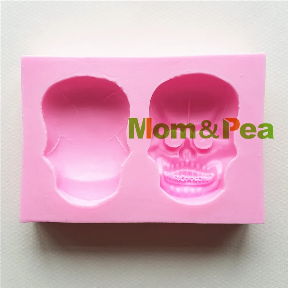 Mamma&Zirņu MPA1720 Briesmīgs Galvas Formas Silikona Veidnes Kūka Apdare Pomādes 3D Kūka Pelējuma Pārtikas Klases Ziepju Pelējuma