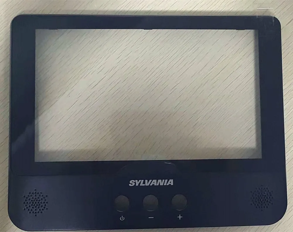 Melns Ar rāmi, 9 Collu Par SYLVANIA Sylvania 9 SLTDVD9220 SLTDVD9220-R Capacitive touch screen panelis