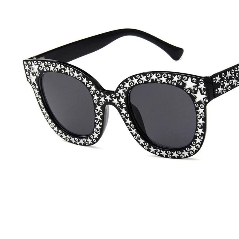 Modes Cat Eye Saulesbrilles Sieviešu Ir 2021. Tendence Gudrs Vintage Ceļojumu Kārta Sunglass Sieviešu Classic Retro Saules Brilles Toņos Sievietēm