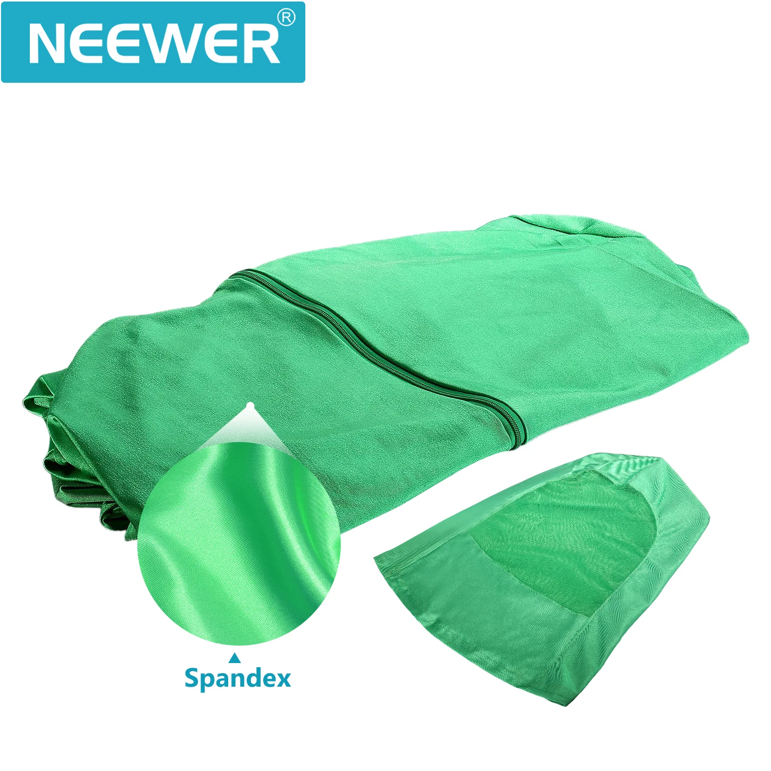 Neewer Foto Video Chromakey Zaļš Tērps, Zaļš Ekrāns Chroma Key Ķermeņa Uzvalks Spandex Materiāla Foto Video Neredzams Efekts