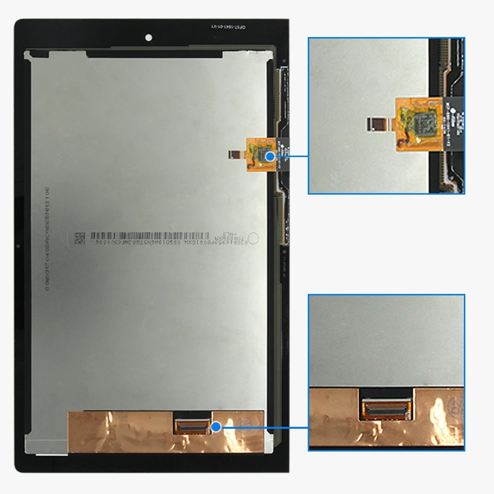 Par Jauno Lenovo JOGAS YT3-850M YT3-850F YT3-850 ZA09 Nomaiņa, LCD Displejs, Touch Screen Asamblejas 8-collu Melns