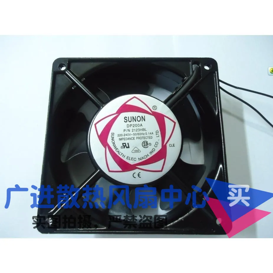 Ping SNUON 12038 220V elektriskais vadības skapis dzesēšanas ventilatoru DP200A P/N2123XBL bumbu