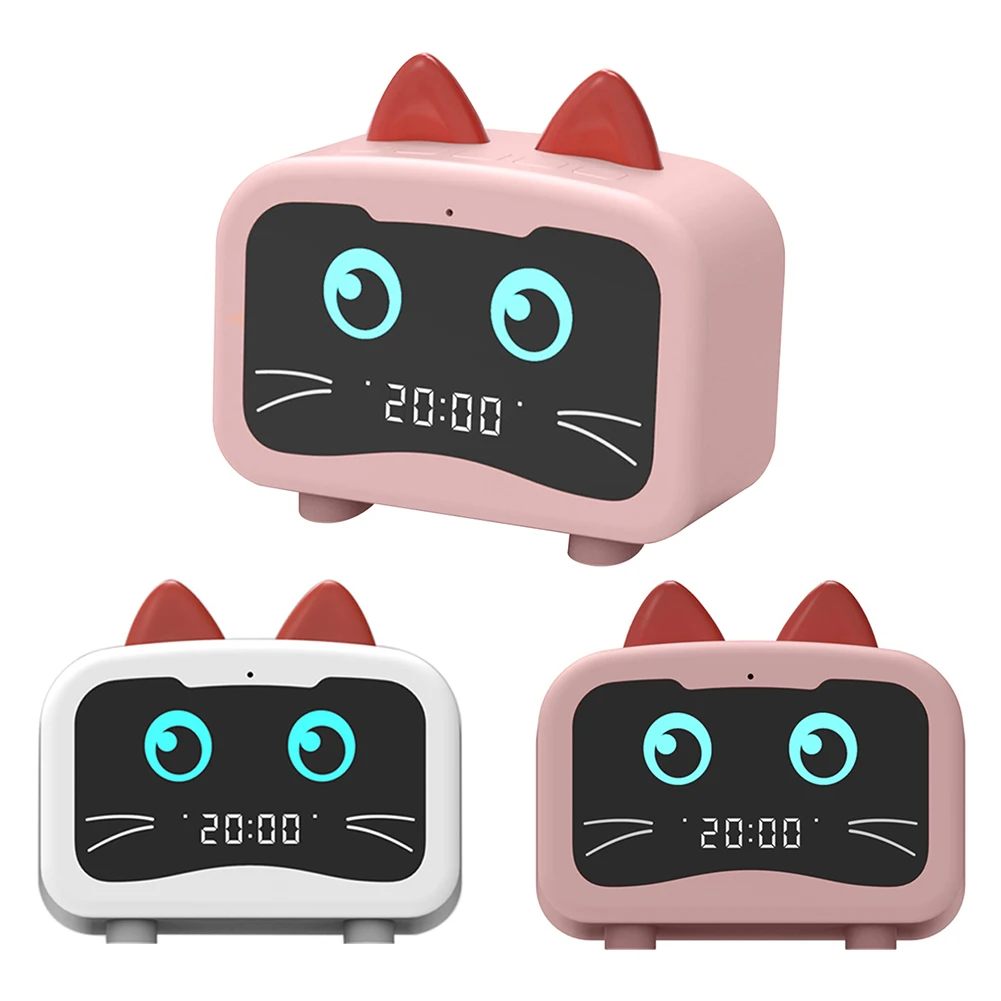Radošā Karikatūra Kaķis Portatīvo Datoru Subwoofer Smart Bezvadu Bluetooth Skaļruni, Mini Modinātājs Darbvirsmas Apdare