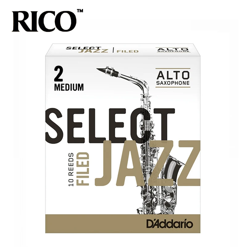 RICO Izvēlieties Džeza Alto Sax Niedres / Saksofons Alto Eb Niedres, kas Iesniegts, Spēku 2M/2H/3S, 10-pack [Bezmaksas piegāde]