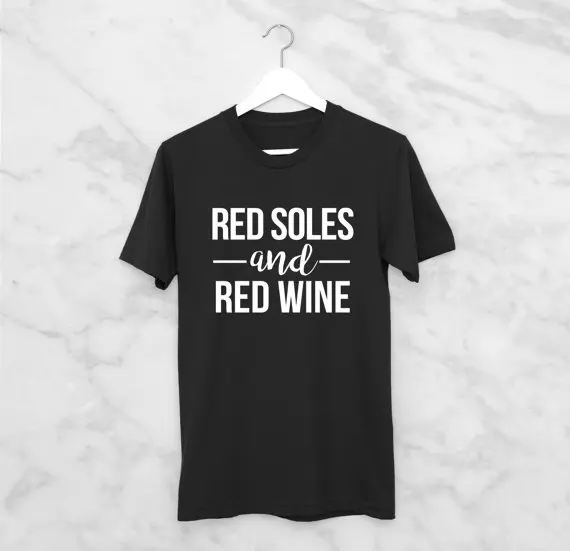 SARKANO ZOLI un sarkanvīna black atdzist krekli smieklīgi burtiem iespiests topi sieviete, Tumblr t krekls modes kokvilnas t-krekls grafikas Tees