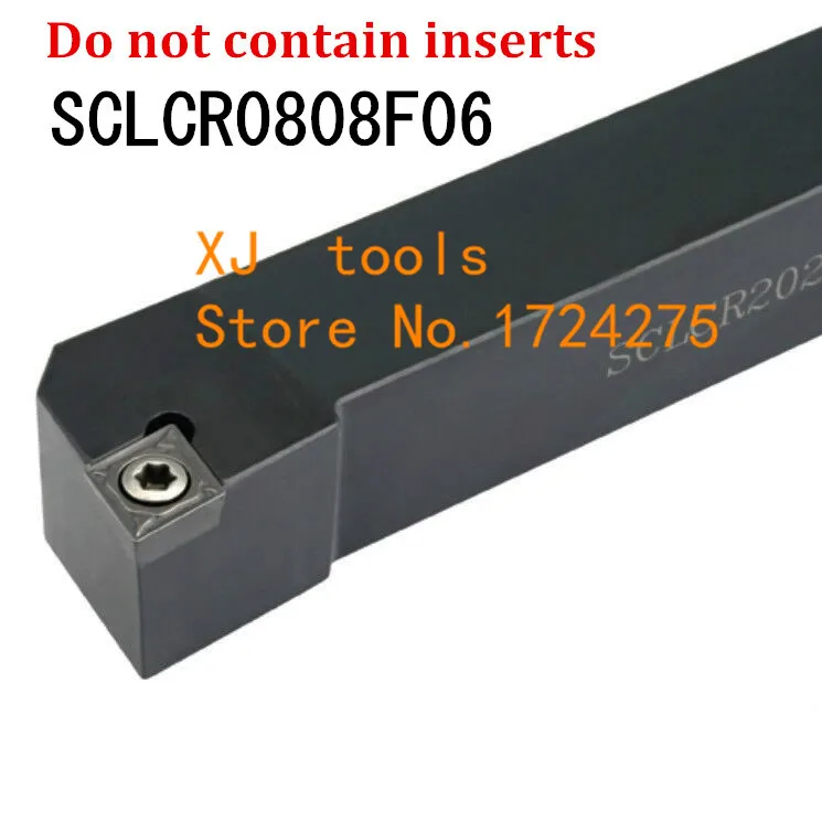 SCLCR0808F06 8*8mm Metāla Virpu, Griešanas Rīki, Virpas, Mašīnu CNC Virpošanas Instrumenti, Ārējās Virpošanas Instrumentu Turētājs S-Veida SCLCR/L