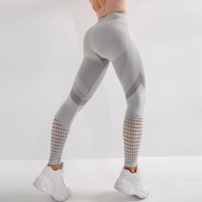 Seksīga Sieviešu Fitnesa Bikses Bezšuvju Stulpiņi Sporta Legging Plus Lieluma Apģērbu Leggins Legins Gadījuma Kompresijas Anti Celulīta