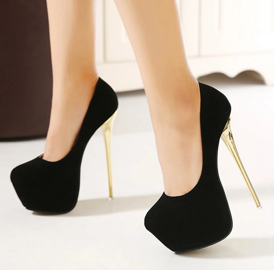 Sieviešu kurpes sexy duncis papēži, platforma sūkņi modes dāmas līgavas kāzu kurpes zapatos mujer black red chaussure femme