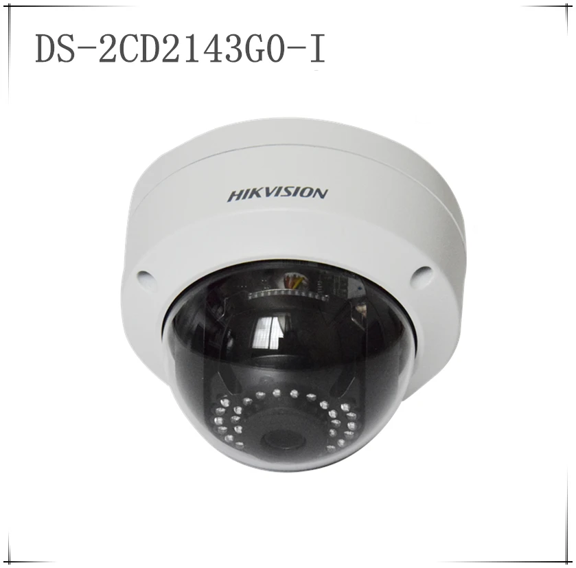 Sākotnējā hikvison DS-2CD2142FWD-es modernizētas, lai DS-2CD2143G0-I DS-2CD2MP IS WDR fiksētā Dome Tīkla Kamera ar PO IP67 IK10