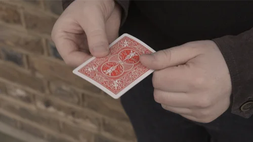 Vienu līmeni (Trikus un Tiešsaistes Norādījumus) ar Christian Žēlastību Kartes Burvju Triki, Ilūzijas Close up Magic trucos de magia Smieklīgi