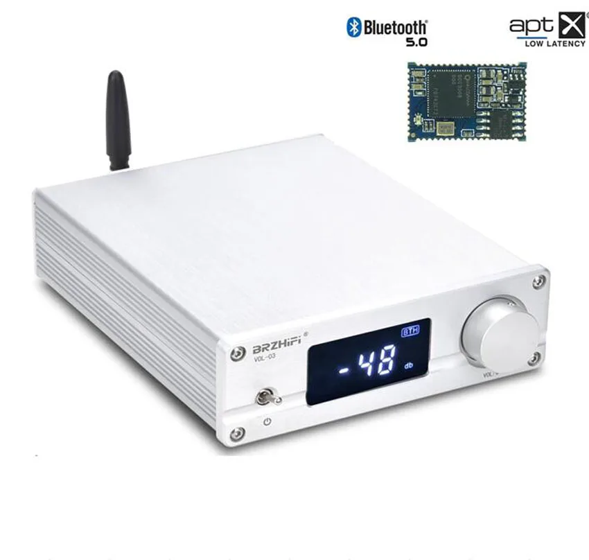 VOL-03 Hi-Fi PGA2310 QCC3008 Bluetooth 5.0 Tālvadības Skaļuma Preamplifier 5 Ceļu lossless Audio komutācijas Pre-amp